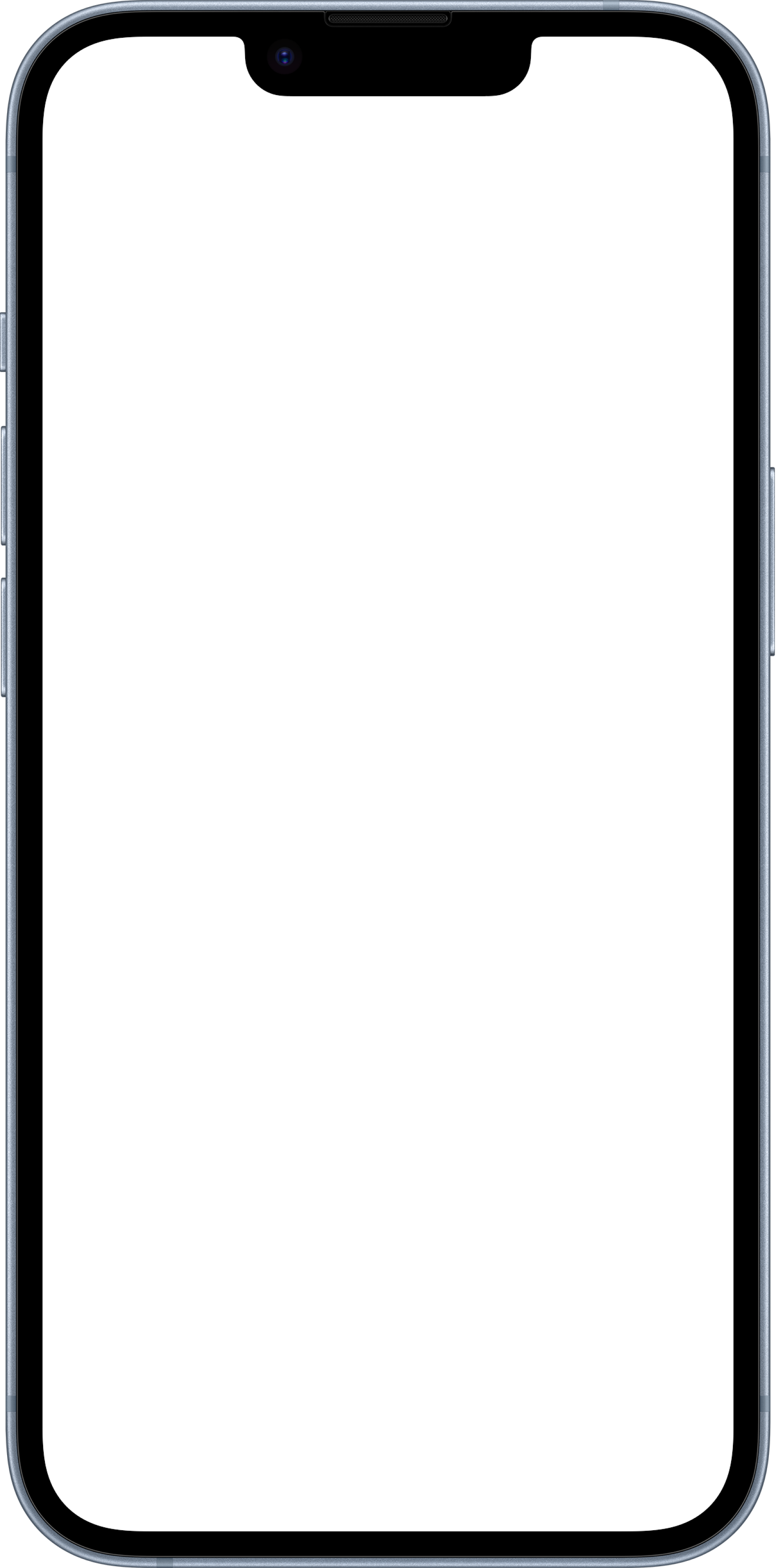 iPhone layout